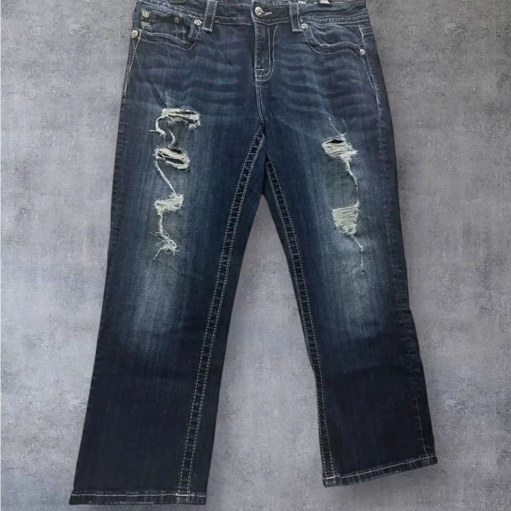 Miss Me Jeans size 30 Curly Crop